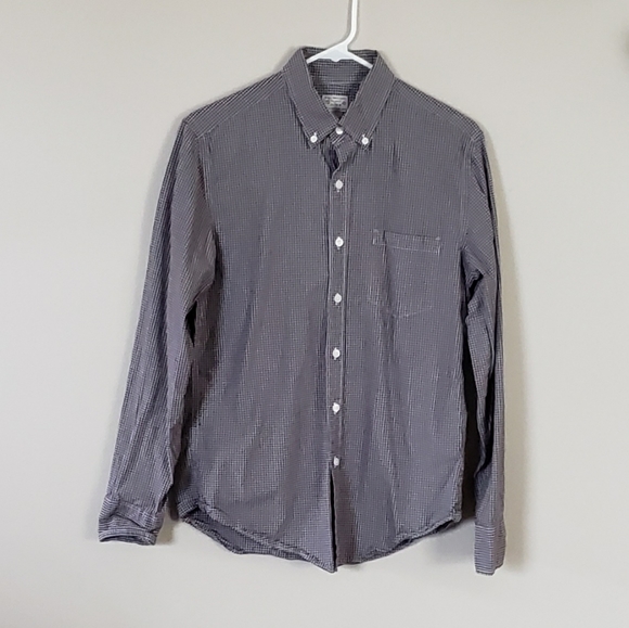 J Crew Men's Long Sleeved Button Down Short Size Small - Picture 1 of 4